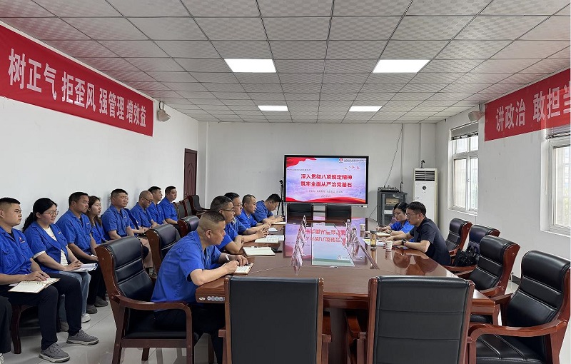 陳早佩到賽柯瑞思公司講授深入貫徹中央八項(xiàng)規(guī)定精神學(xué)習(xí)教育專題黨課