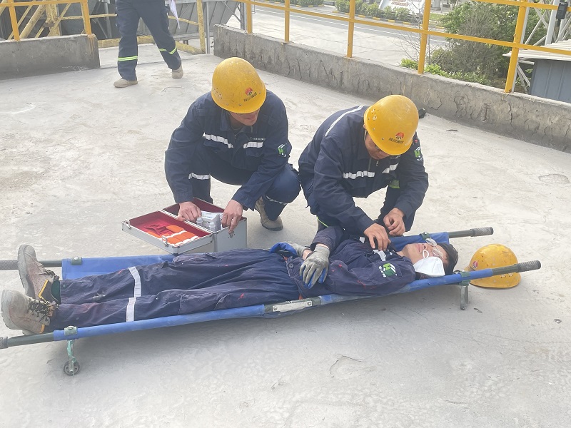 富平公司制成車間開展有限空間應急演練活動