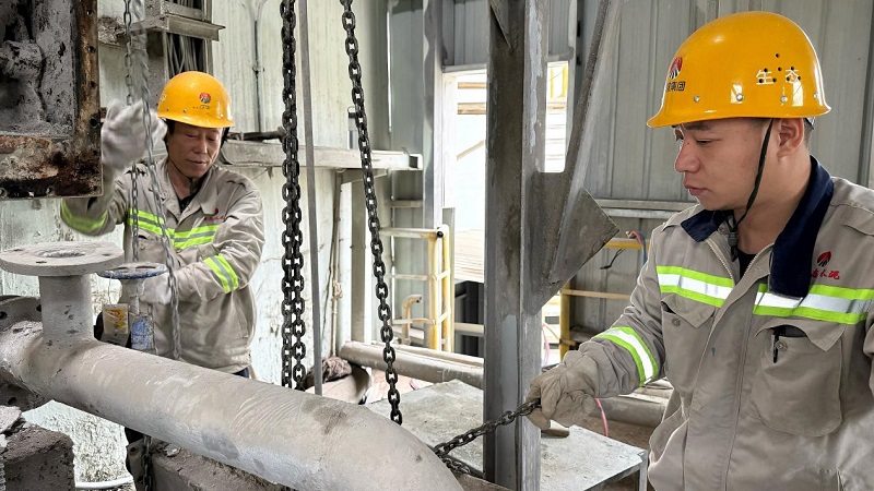 富平公司：自主檢修保安全 凝心聚力備新程