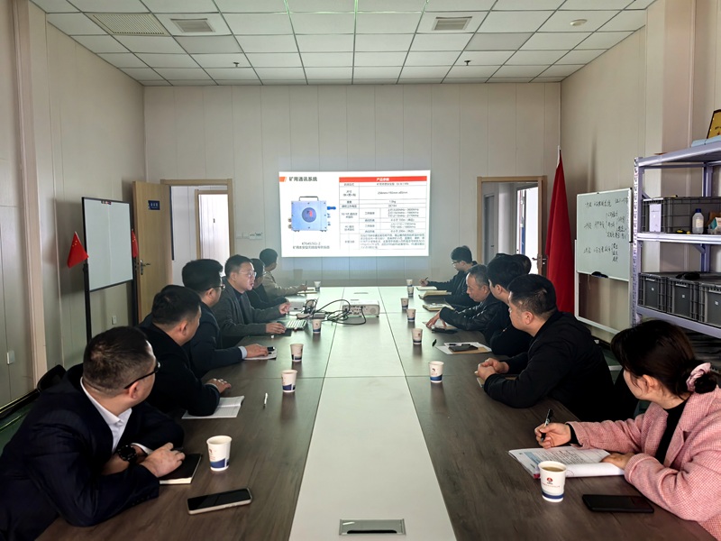 王琦一行到智引公司調研指導工作