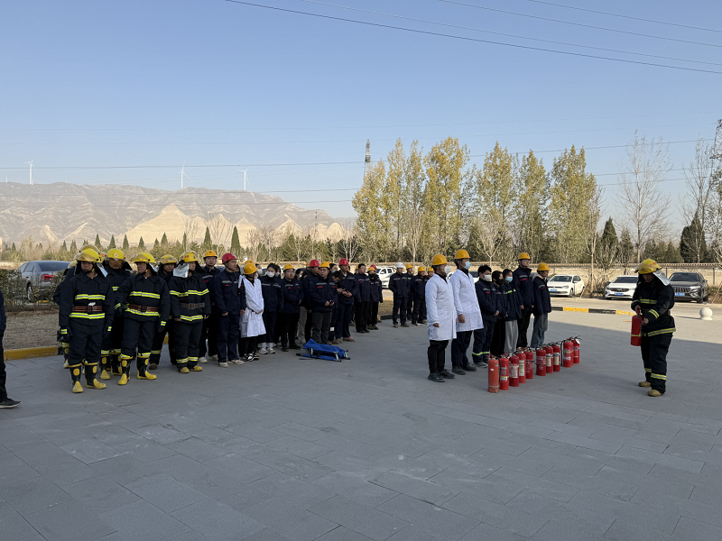 龍門(mén)綠碳、韓城昇隆公司聯(lián)合開(kāi)展2025年消防應(yīng)急演練
