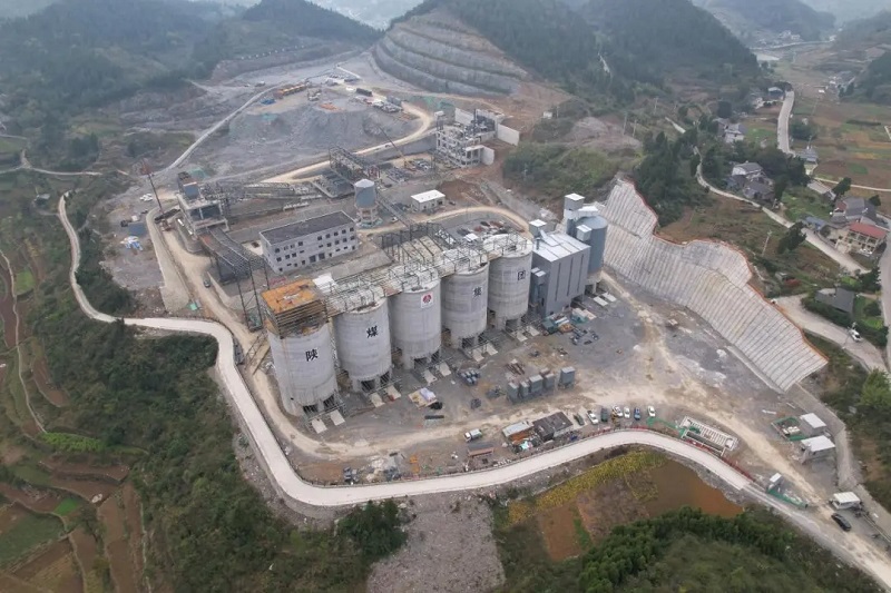 全力沖刺！陜渝建材公司項目建設攻堅提速正酣